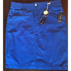 Blue skirt